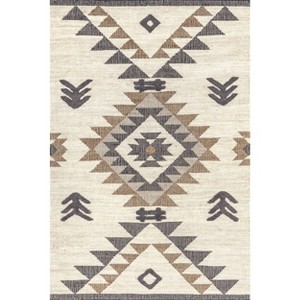 Nuloom Rosanna Southwestern Symbols Jute Indoor Area Rug - 1 of 4