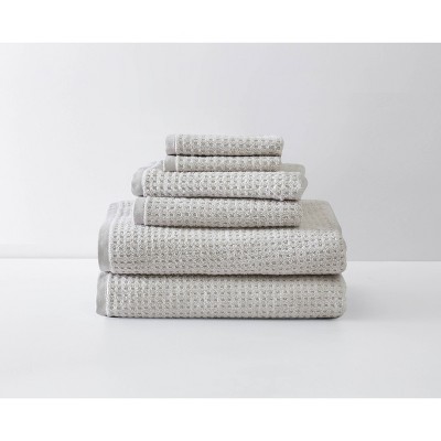 6pc Northern Pacific Bath Towel Set Gray - Tommy Bahama : Target