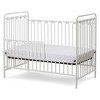 L.A. Baby Napa 3-in-1 Convertible Full Sized Metal Crib - Alabaster White - 4 of 4