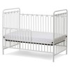 L.A. Baby Napa 3-in-1 Convertible Full Sized Metal Crib - Alabaster White - image 4 of 4