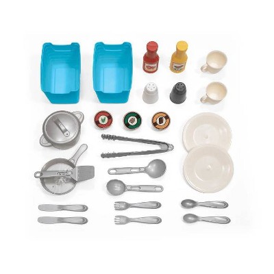 Step2 Fun with Friends Tan Plastic Play Kitchen Set