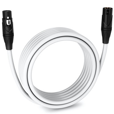 LyxPro Balanced XLR Cable, Male to Female, 3 Pin Microphone Cable