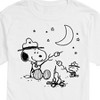 Men's - Peanuts - Snoopy and Woodstock Campfire S'mores Short Sleeve Graphic T-Shirt - image 2 of 4