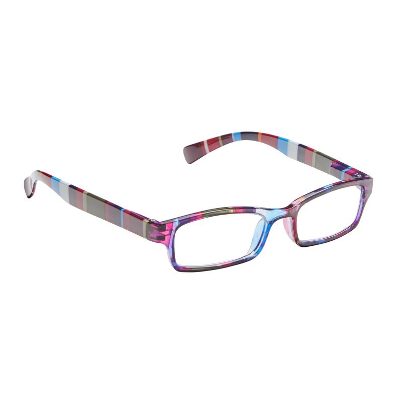 ICU Eyewear Wink Healdsburg Purple Stripe Reading Glasses, 4 of 9
