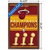 Trends International NBA Miami Heat - Champions 23 Framed Wall Poster Prints - 3 of 4