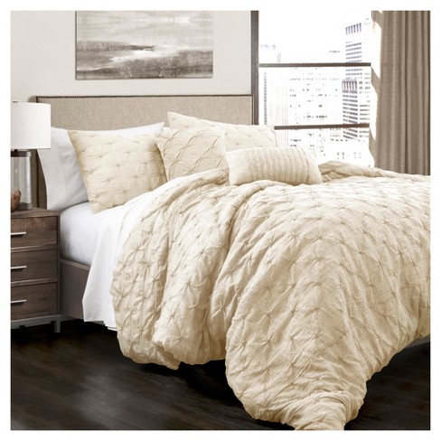 Ivory store comforter set