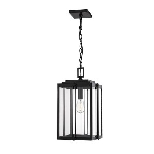 Millennium Lighting Oakland 1 - Light Pendant in  Powder Coat Black - 1 of 2