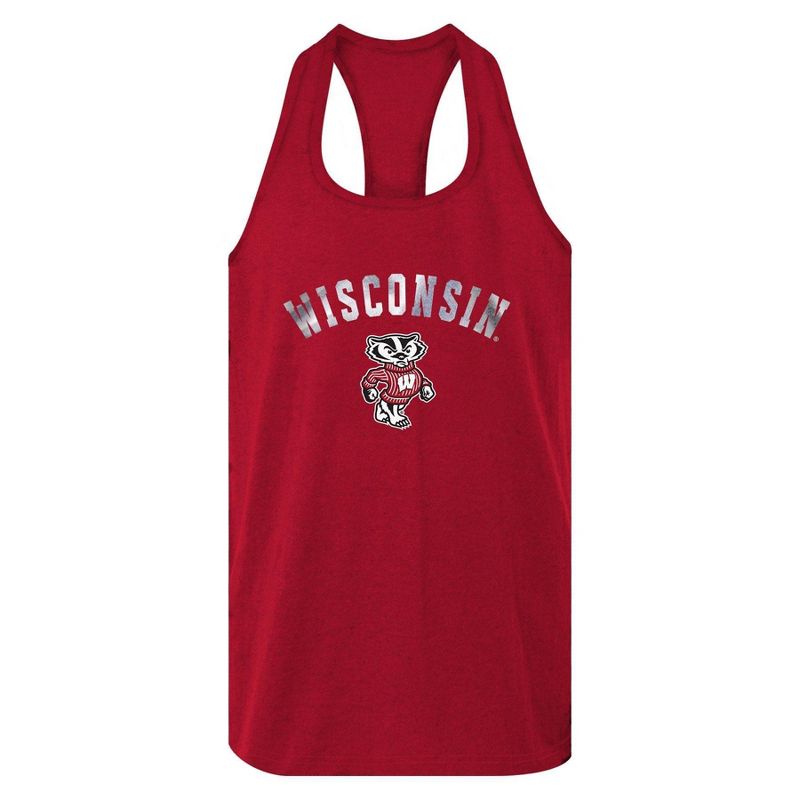 NCAA Wisconsin Badgers Girls&#39; Tank Top, 2 of 4