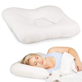 Core Products Tri-Core Natural Cervical Support Pillow with Premium Organic Cotton Cover