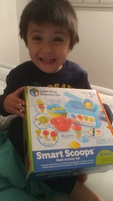 Learning Resources, LRNLER6315, Smart Scoops Math Activity Set, 1 Each,  Multi 