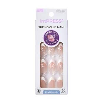 imPRESS Press-On Manicure Fake Nails - Fearless - 33ct