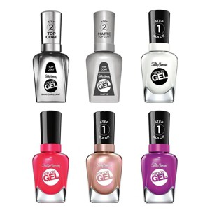 Sally Hansen Miracle Gel Nail Color Summer Set - 0.5 fl oz - 6pc - 1 of 4
