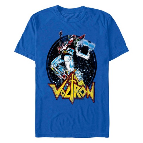 Men's Voltron: Defender of the Universe Retro Oval Mouth T-Shirt - image 1 of 4