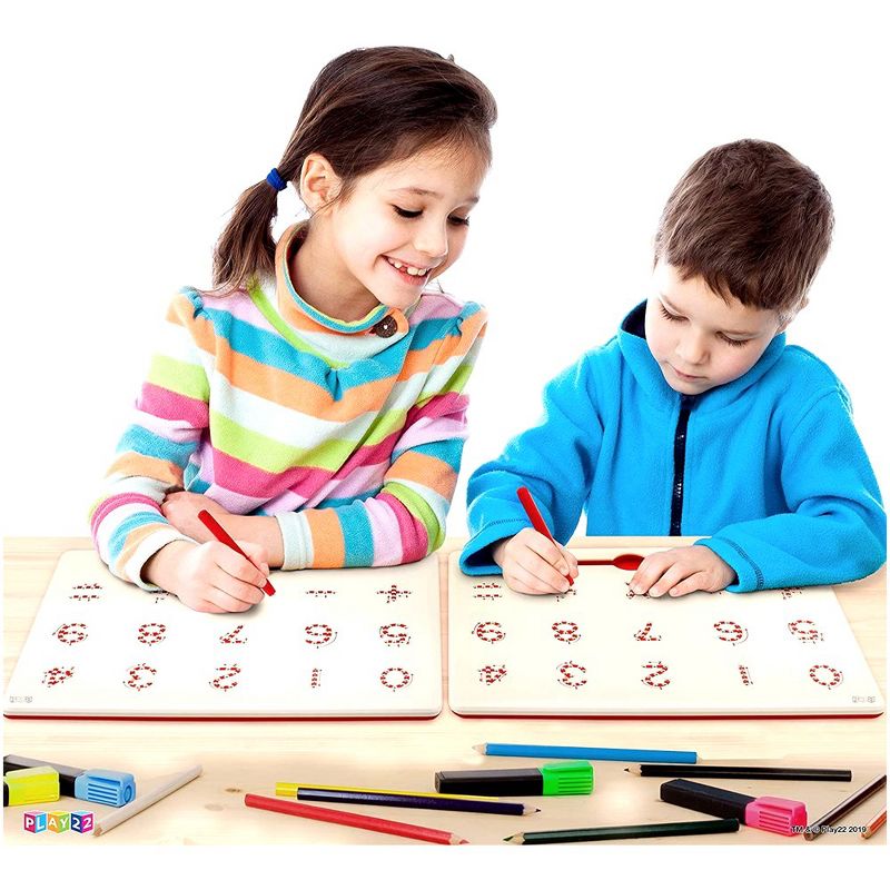 Magnetic 0-9 Doodle Board for Numbers Learning with 133 Slots Erasable Includes a Pen - STEM Educational Numbers Learning - Play22Usa, 5 of 8
