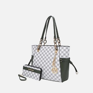 MKF Collection Xenia Circular Print Tote Bag with Wallet by Mia K - 1 of 4