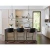 Progress Lighting Rivera 4-Light Pendant Matte Black Clear Textured Glass Collection: Rivera, 4 lights, Pendant, Matte Black, Clear Textured Glass - 2 of 3