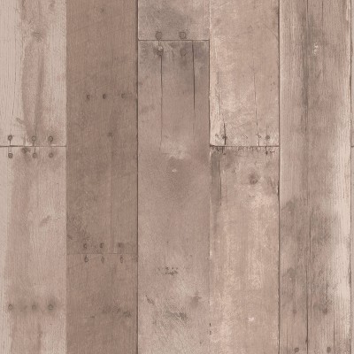 Slatted Wood Wallpaper Walnut - Threshold™