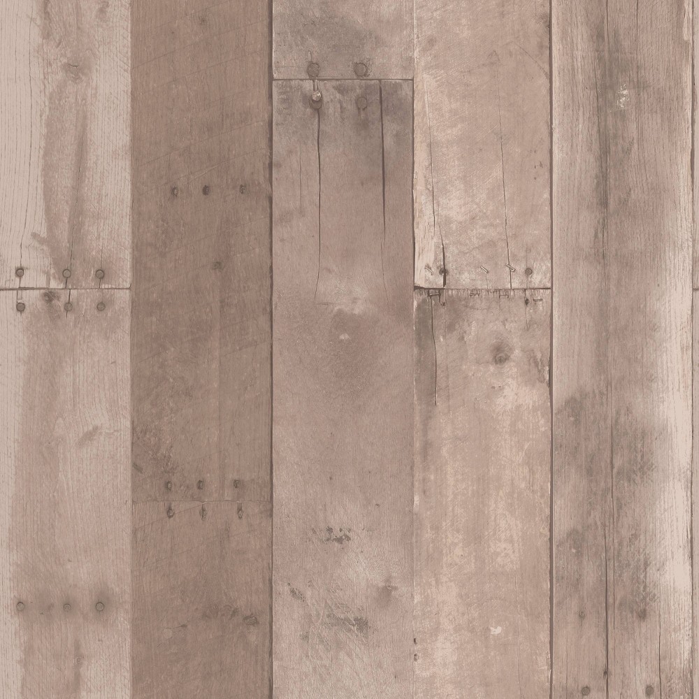 Photos - Wallpaper Reclaimed Wood Peel & Stick  Brown - Threshold™