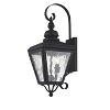 Livex Lighting Cambridge 2 - Light Wall Light in  Black - 3 of 4