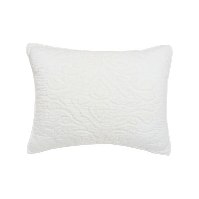EY Essentials 20" x 26" Shyla Dove Cotton Standard Sham - Machine Washable