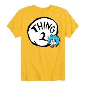 Boys' - Dr. Seuss - Thing Two Short Sleeve Graphic T-Shirt - 1 of 4