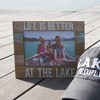 Pavilion Gift Company - Lake People - 7.25" x 9" Frame (Holds 5" x 7" photo) - Single Image Frames - 2 of 4