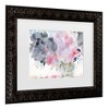 Trademark Fine Art Sheila Golden Blue Indigo Matted Framed Art - 3 of 4