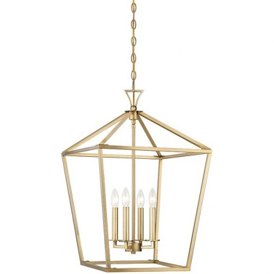 Savoy House Townsend 4 - Light Chandelier in  Warm Brass
