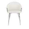 Claire Contemporary and Glam Dining Chair - LumiSource - image 4 of 4