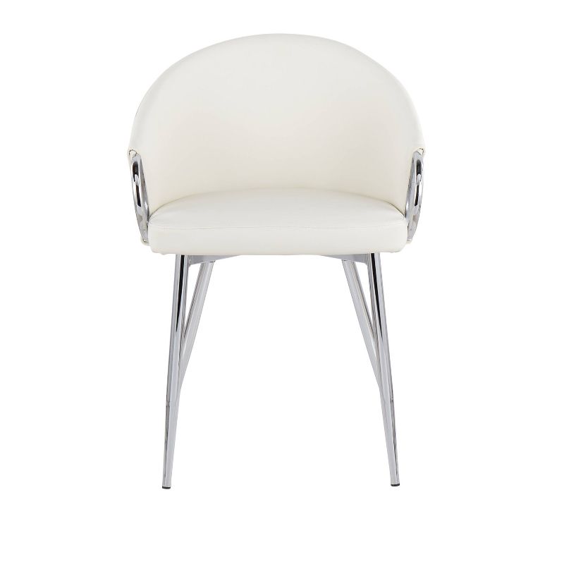 Claire Contemporary and Glam Dining Chair - LumiSource, 6 of 16