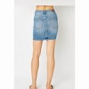 Women's Work It Tummy Control Denim Skirt - Judy Blue - 4 of 4