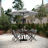 Flash Furniture Brazos Series Outdoor 4pcs Folding Chair with Flex Comfort Material and Metal Frame - 2 of 4