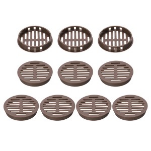 Unique Bargains Durable Impact-Resistant Scratch-Resistant Moisture-Resistant Air Vent Covers 10 Pcs - 1 of 4