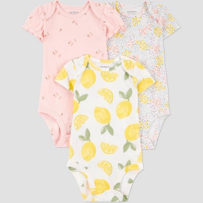 Carter's Just One You® Baby Girls' 3pk Bodysuit
