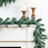 Northlight Two-Tone Artificial Pine Christmas Garland - 12' x 8" - Light Green - Unlit - 2 of 4