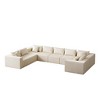 188" Corduroy Modular U-Shaped Sectional Sofa, 8-Piece - 3 of 4