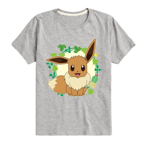 Boys' - Pokémon - Eevee Leaves Short Sleeve Graphic T-Shirt - image 1 of 4