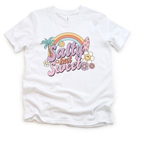 The Juniper Shop Salty But Sweet Girls Short Sleeve Tee - 1 of 2