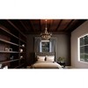 Quoizel Lighting Journey 6 - Light Chandelier in  Earth Black - 3 of 4