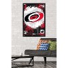 Trends International NHL Carolina Hurricanes - Maximalist Logo 23 Framed Wall Poster Prints - 2 of 4