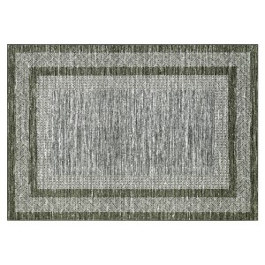 Modern Geometric Washable Rug – Non-Slip Low Pile  Carpet for Living Room, Bedroom & More - 1 of 4
