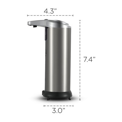 Stainless Steel Touchless Automatic Soap Dispenser with Motion Sensor