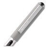 uniball VISION Roller Ball Pen, Stick, Fine 0.7 mm, Black Ink, Silver/Black/Clear Barrel, Dozen - image 4 of 4