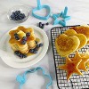 R&M International Junior 8 Piece Pancake Set with Daisy, Star, and Heart Shapes - 4 of 4