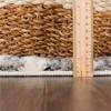 Hauteloom Nava Grid Plush Tassel Rug - 3 of 4