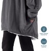 Adult Bare Homey B-Cozy Fleece Wearable Blanket - 4 of 4