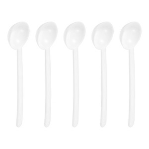 Unique Bargains Reusable Plastic Powder Long Handle Measuring Spoons for Kitchen - 1 of 4