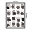 Amanti Art Grey Slate III by Nikki Galapon Canvas Wall Art Print Framed 18 x 24-in. - 4 of 4