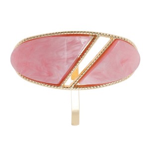 Unique Bargains Women's Hollow Out Ponytail Buckle Hair Clip 1 Pc - 1 of 4