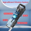 WHALL Cordless Vacuum Cleaner, Stick Vacuum cordless with 2500mAh Battery, Rechargeable Cordless Vacuum with 45min Runtime for Home/Carpet, Floor - 2 of 4